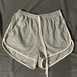 grey and white, XS shorts